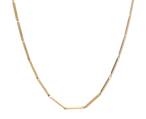 Nicole Landaw Fine Gauge Fob Chain Necklace