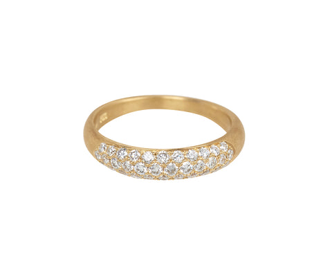 Tapered Diamond Section Ring