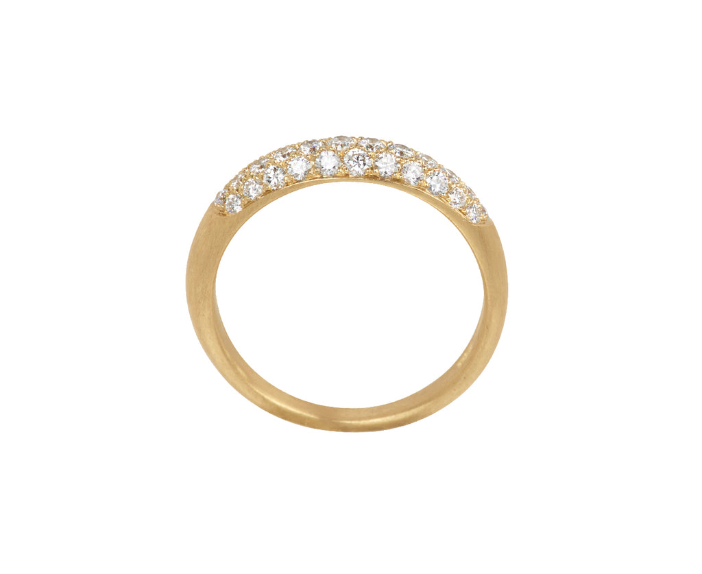 Tapered Diamond Section Ring