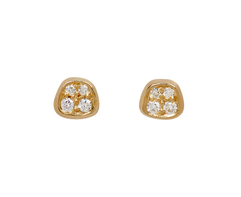 Small Skipping Stone Pave Studs