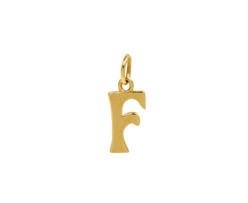 Marlo Laz Small 'F' Charm Pendant ONLY