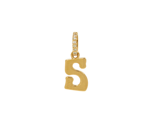 Marlo Laz Small 'S' Charm Pendant ONLY