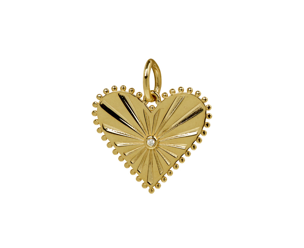 Small Pour Toujours Heart Charm Pendant ONLY