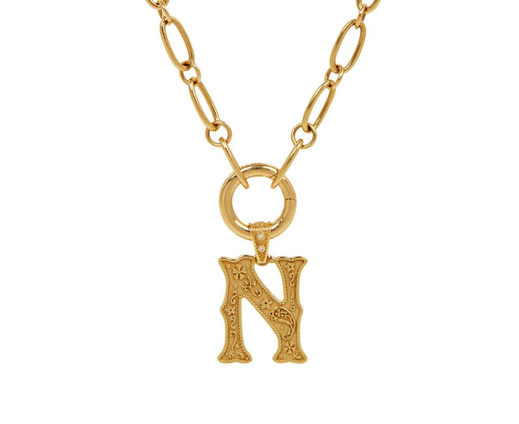 Marlo Laz Small Southwestern 'N' Charm Pendant ONLY - closeup on chain