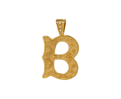 Marlo Laz Large Southwestern 'B 'Charm Pendant ONLY