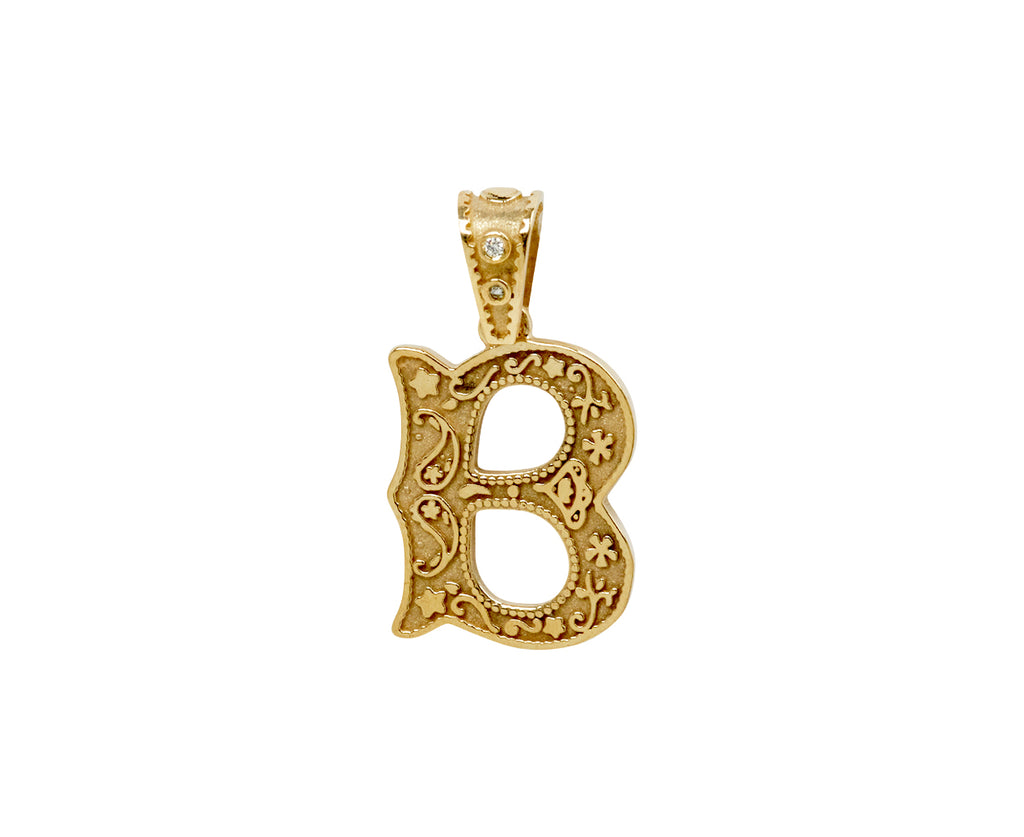 Marlo Laz Mini Southwestern 'B' Charm Pendant ONLY