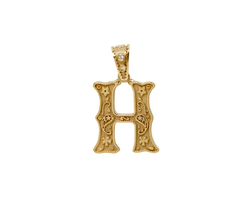 Marlo Laz Mini Southwestern 'H' Charm Pendant ONLY