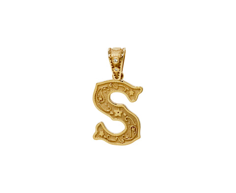 Marlo Laz Mini Southwestern 'S' Charm Pendant ONLY