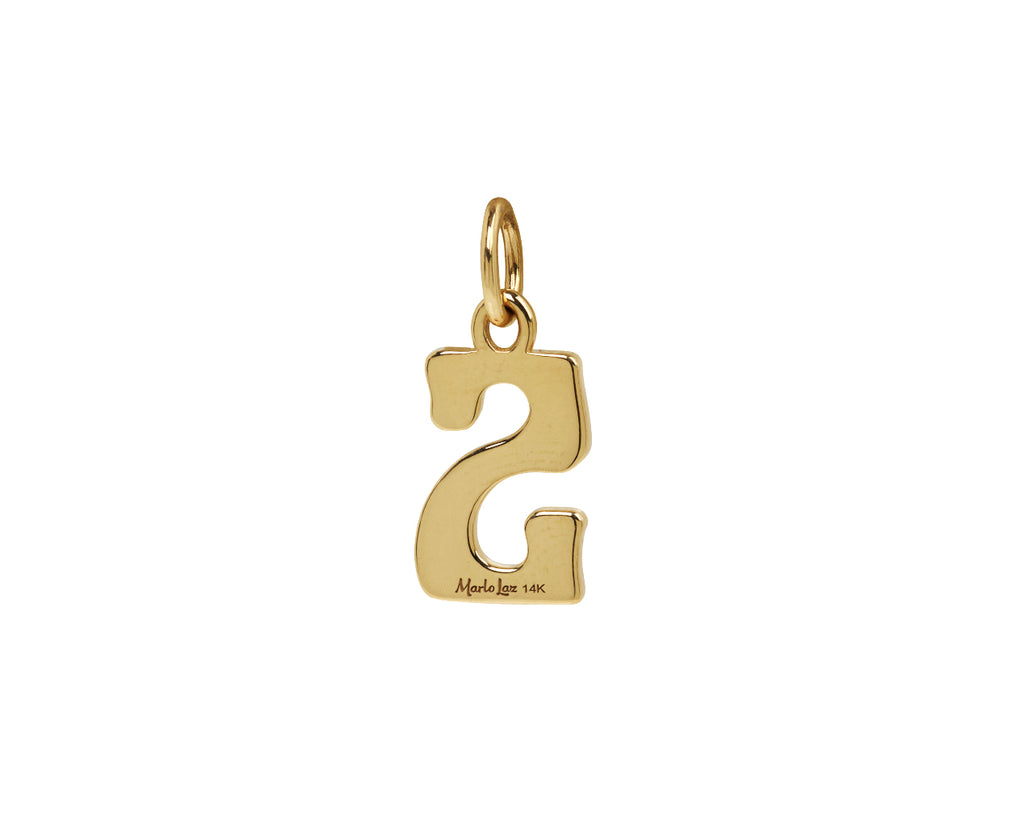 Diamond Initial 'S' Charm Pendant ONLY