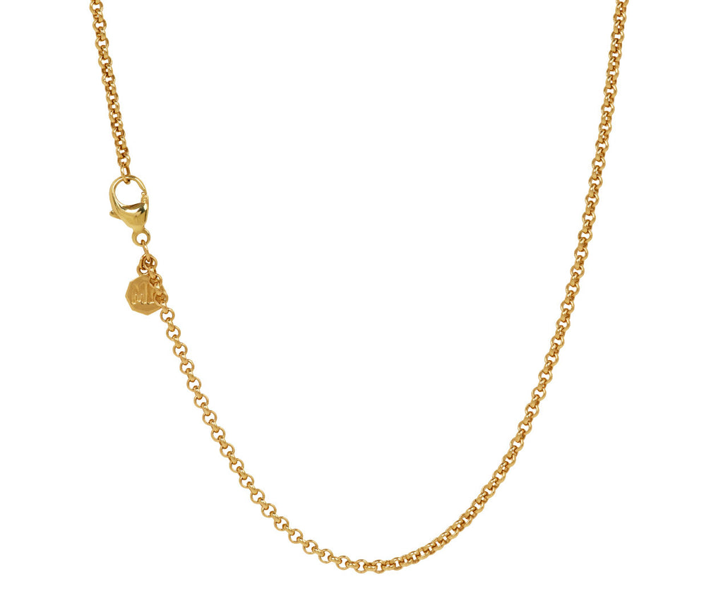 Marlo Laz Rolo 4 Chain Necklace - closure