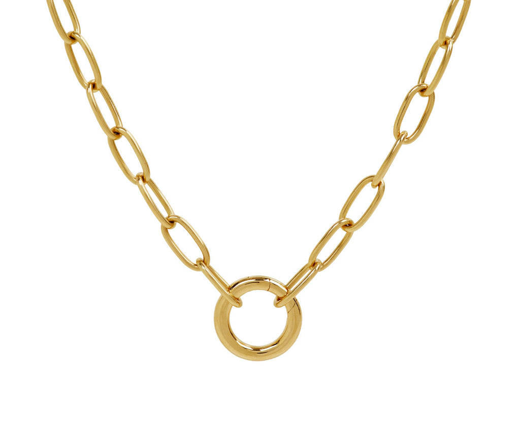 Marlo Laz 20" Sardinia 2 Chain Necklace - closeup
