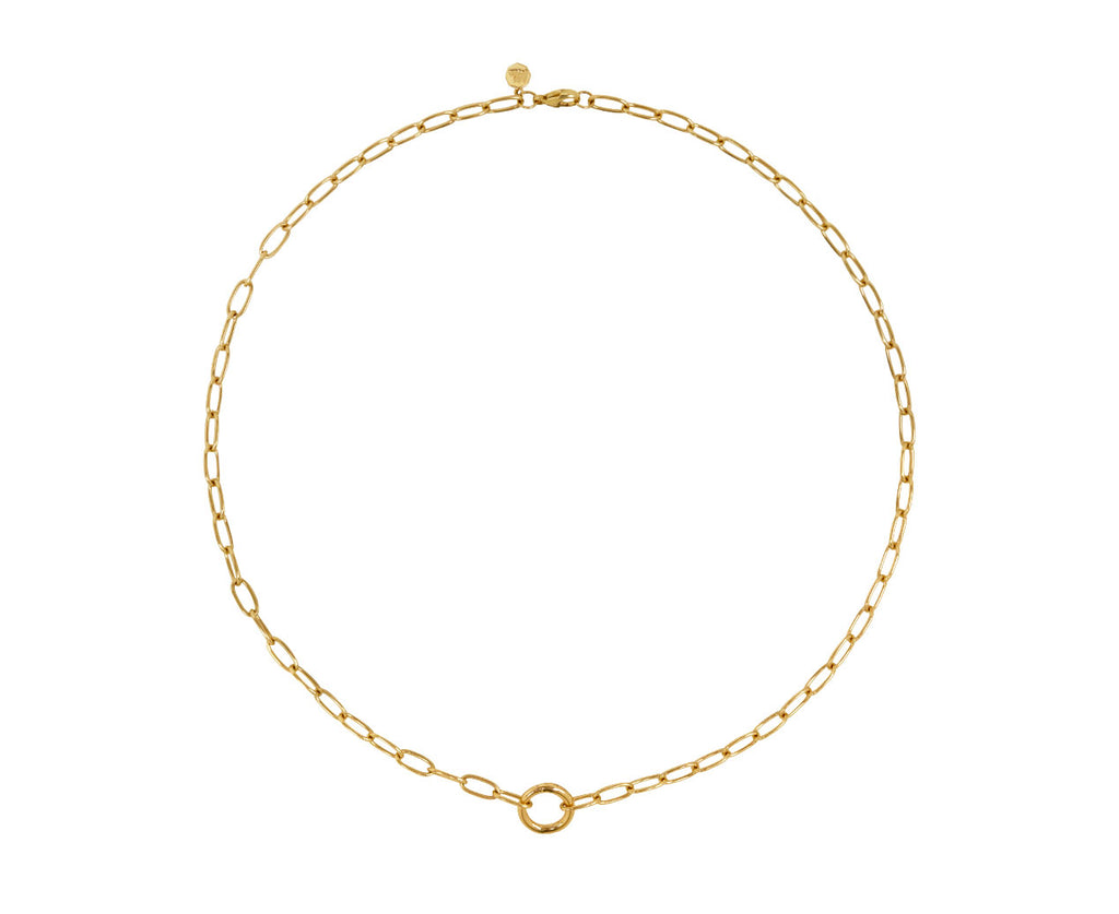 Marlo Laz 20" Sardinia 2 Chain Necklace - top down