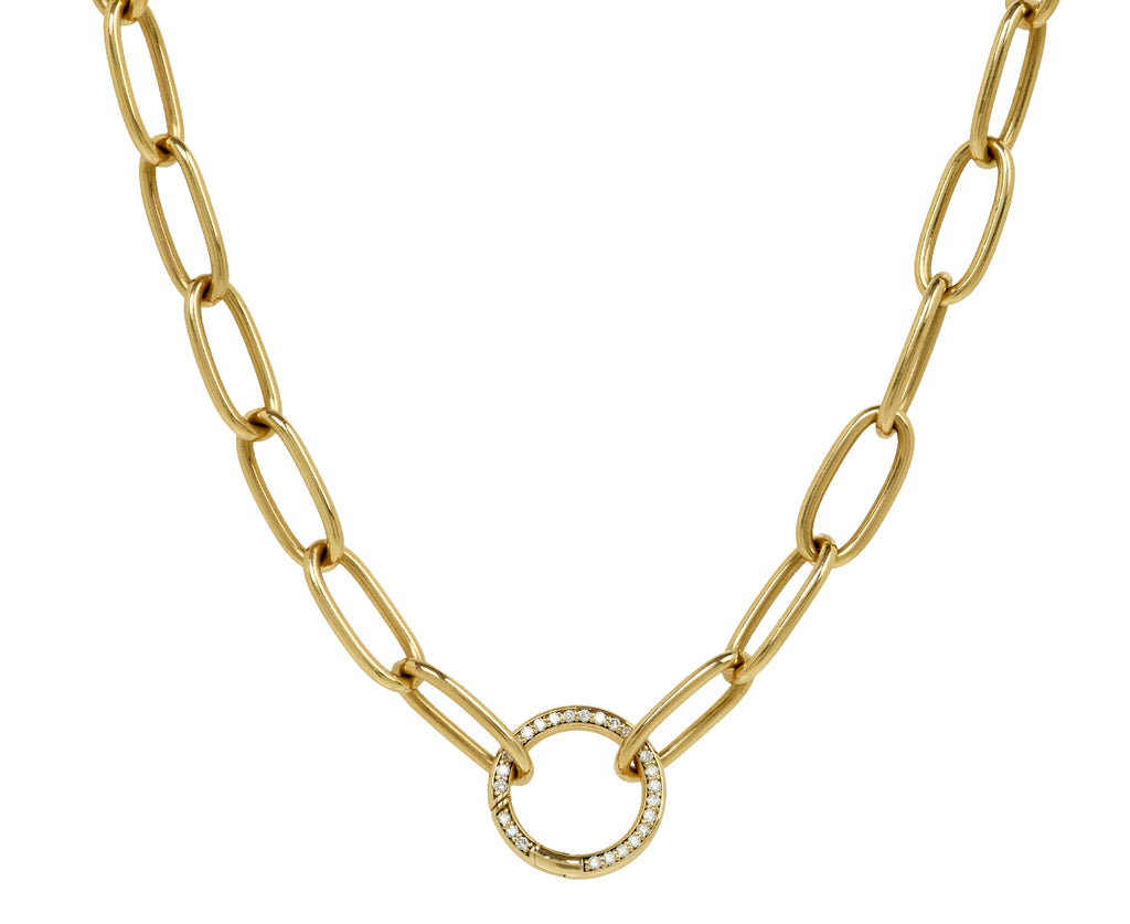 Pavé Sardinia 3 Chain Necklace