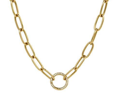 Pavé Sardinia 3 Chain Necklace