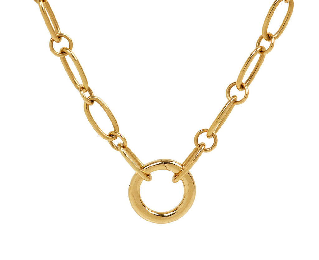 Marlo Laz Sardinia 1 Multi Link Chain Necklace - closeup