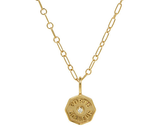 Wee Porte Bonheur Diamond Multi Link Necklace - TWISTonline 