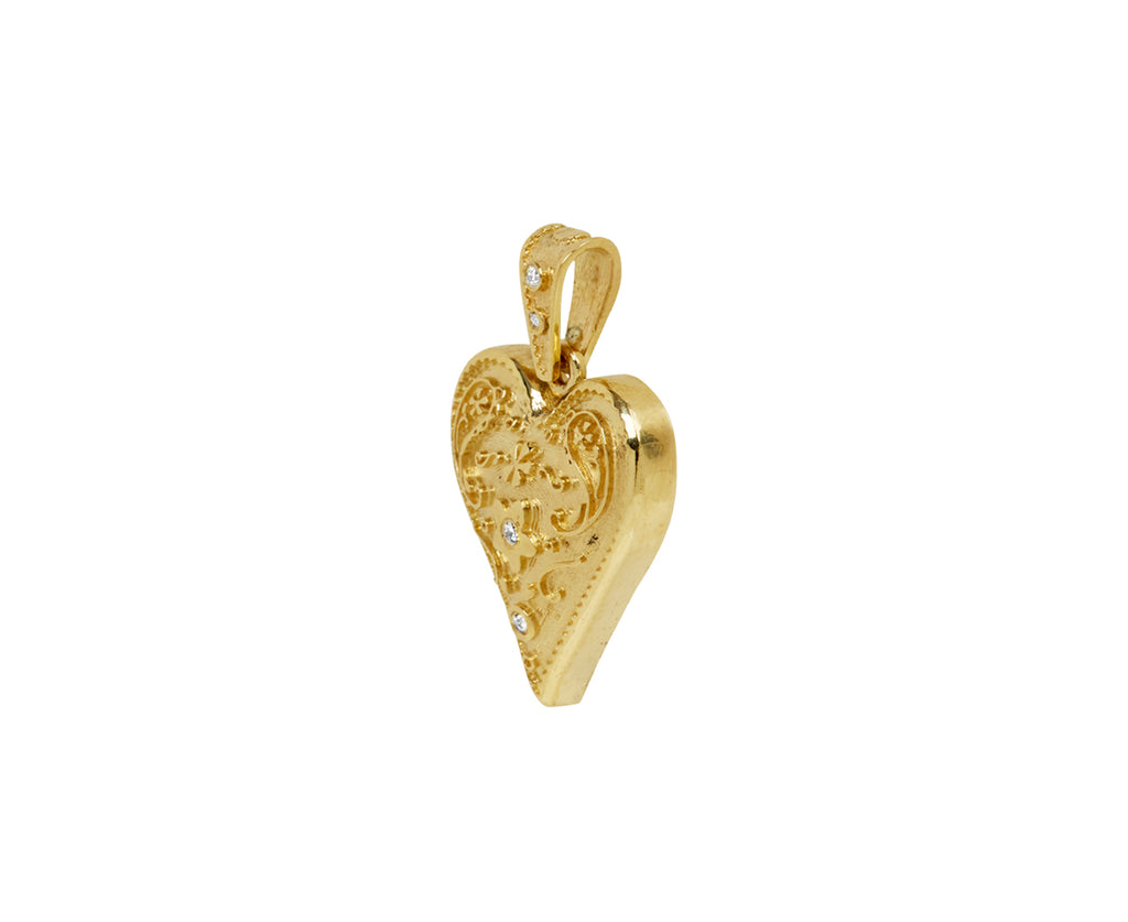 Small Southwestern Heart Charm Pendant ONLY