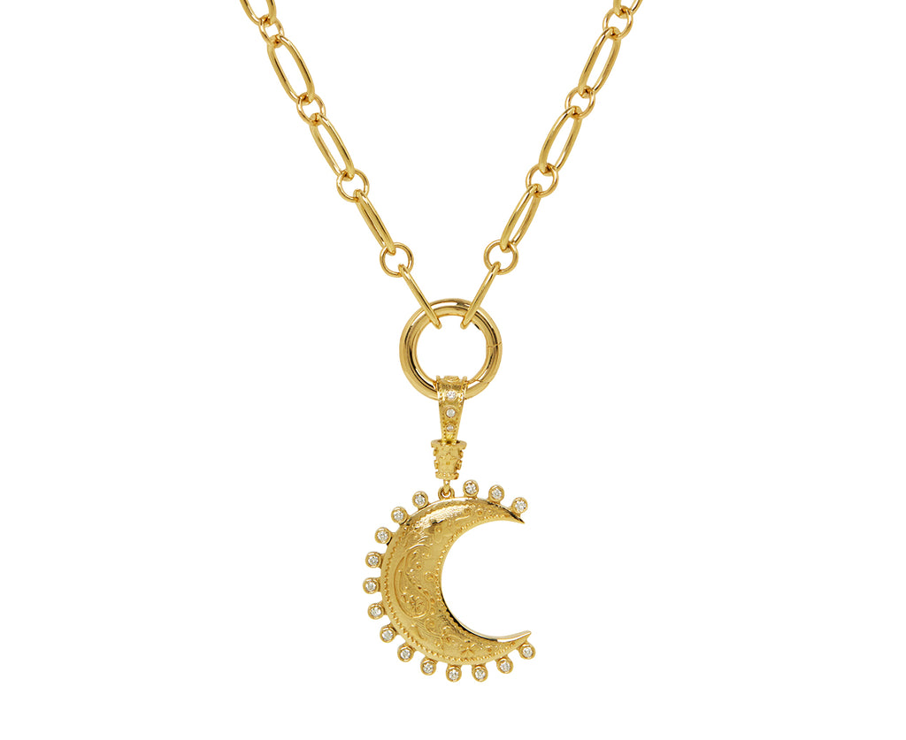 Medium Southwestern Moon Charm Pendant ONLY