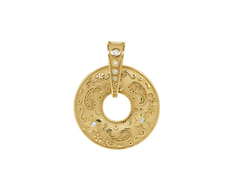 Desert Rising Donut Charm Pendant ONLY