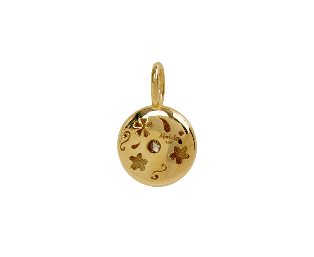 Marlo Laz Southwestern Lasso Charm Pendant ONLY - back