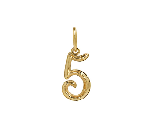 Number 5 Charm Pendant ONLY
