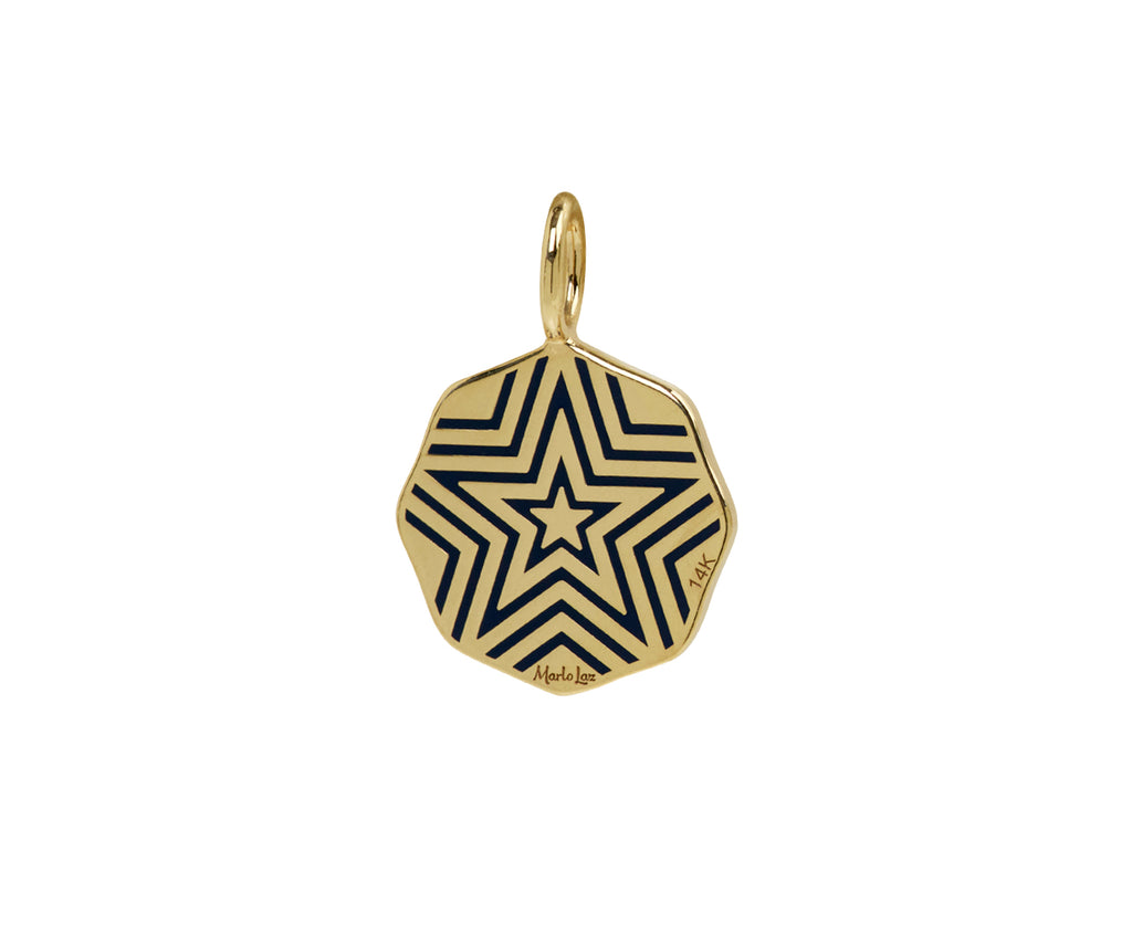 Ruby Mini Porte Bonheur Charm Pendant ONLY