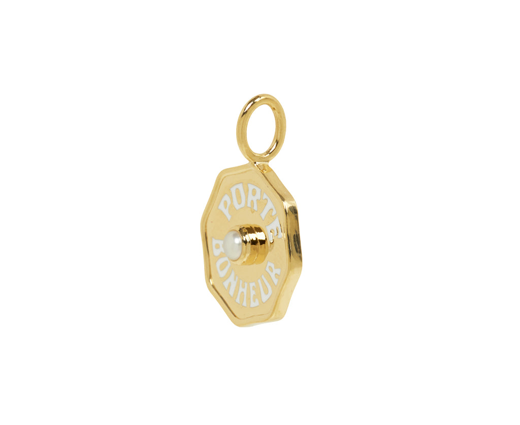 Pearl Mini Porte Bonheur Charm Pendant ONLY