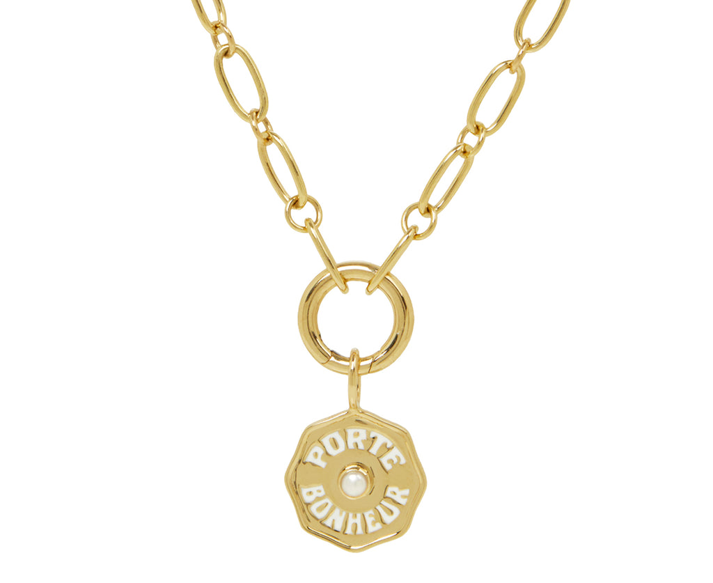 Pearl Mini Porte Bonheur Charm Pendant ONLY