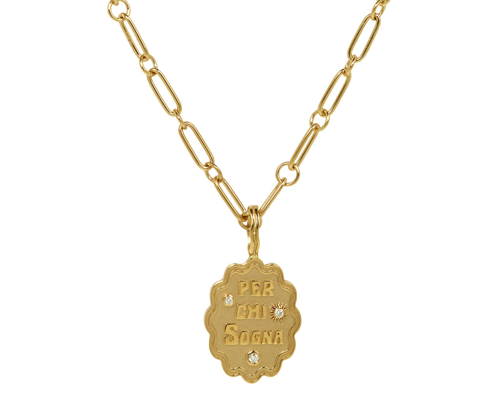 Per Chi Sogna Mini Oval Charm Pendant ONLY