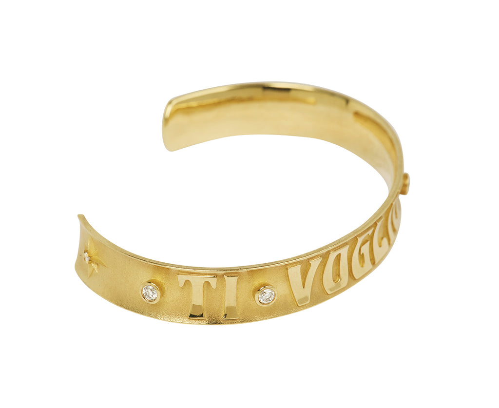 Ti Voglio Bene Cuff Bracelet