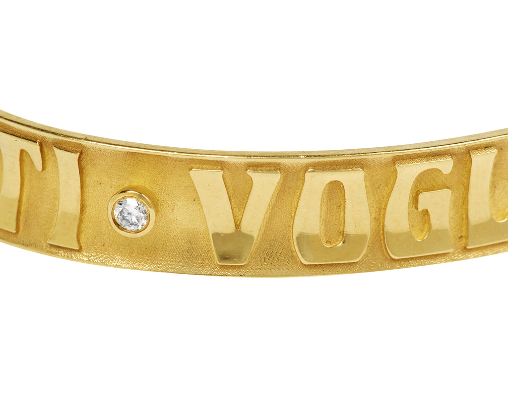 Ti Voglio Bene Cuff Bracelet