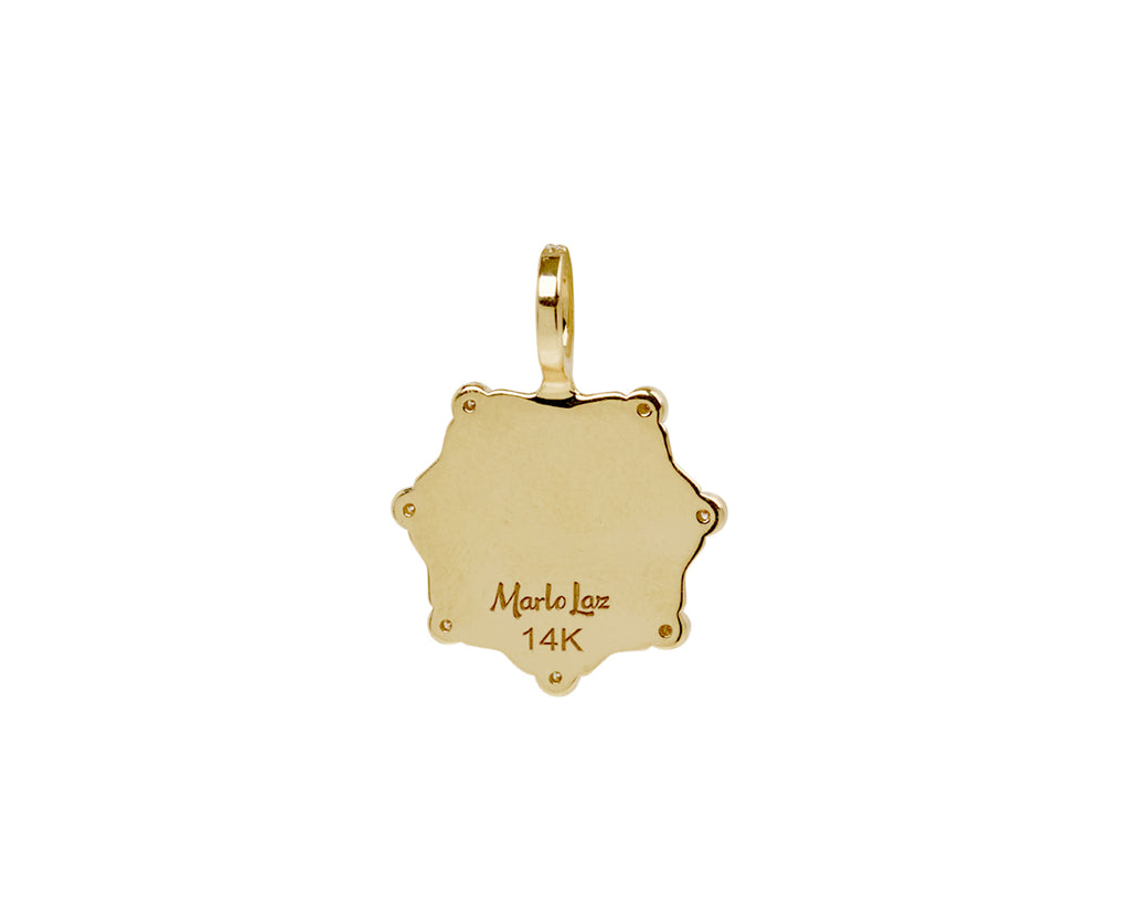 Small 'B' Initial Alphabet Coin Pendant ONLY