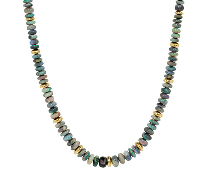 Opal Beaded Strand Necklace