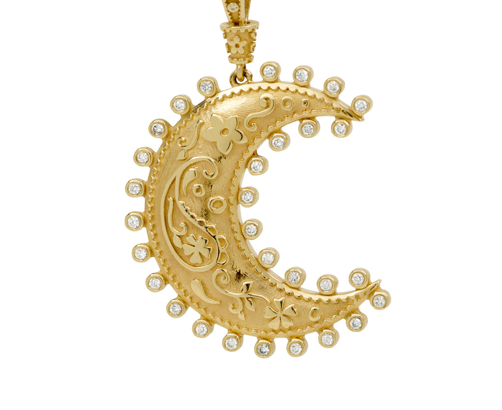 Southwestern Moon and Sun Pendant Necklace