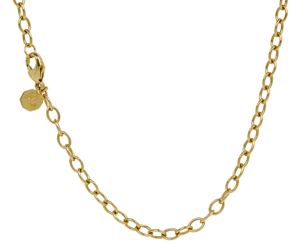 Large Diamond Spiked Heart Pendant Necklace