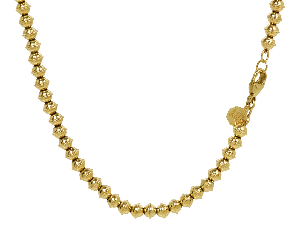 Mini Squash Bead Collar Necklace