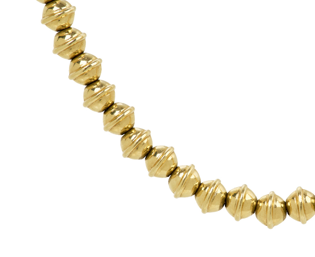 Mini Squash Bead Collar Necklace