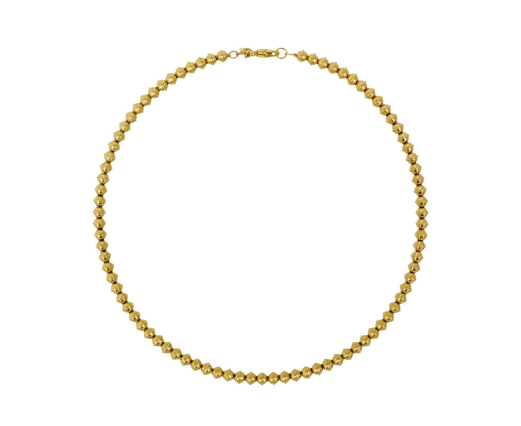 Mini Squash Bead Collar Necklace
