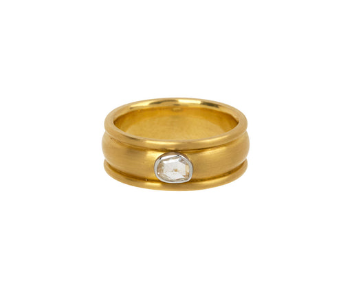 Rose Cut Diamond Chubby Band