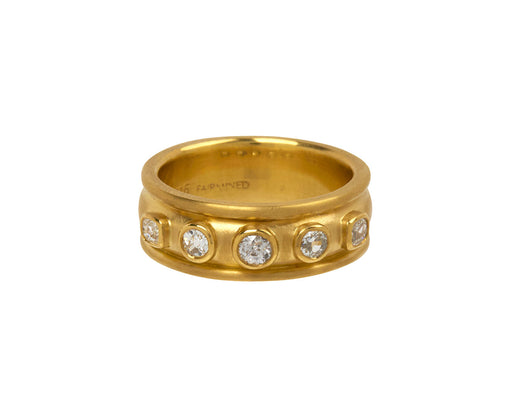 Five Antique Diamond Chubby Band