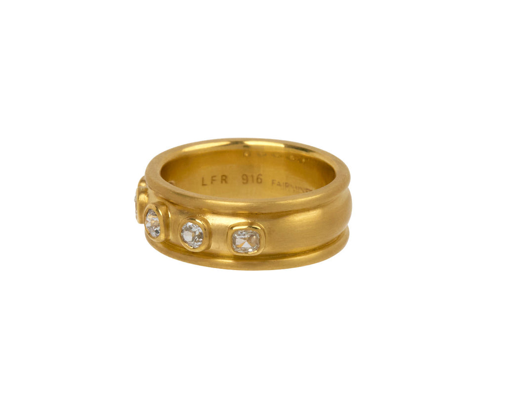 Five Antique Diamond Chubby Band