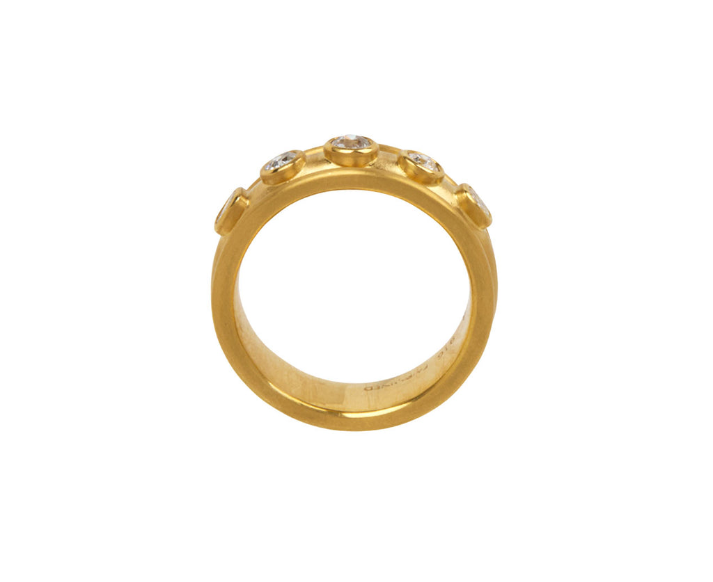 Five Antique Diamond Chubby Band
