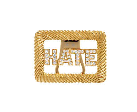Hate Collar Clip