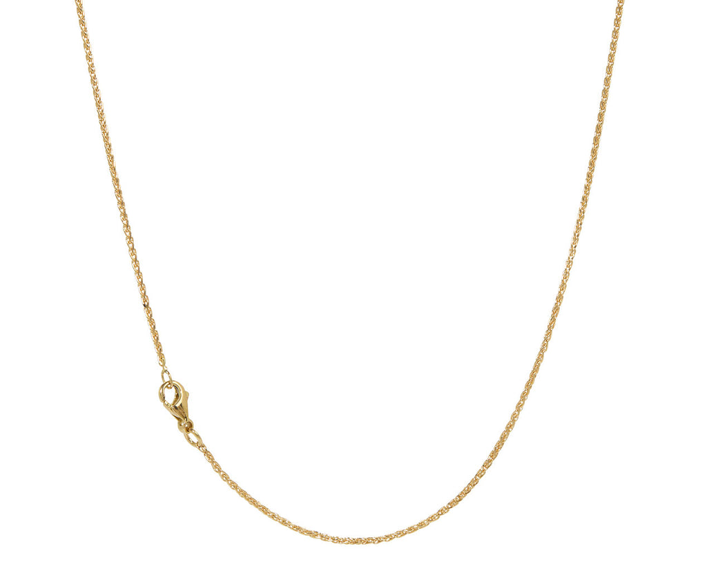 Ebony Pear Scapular Necklace