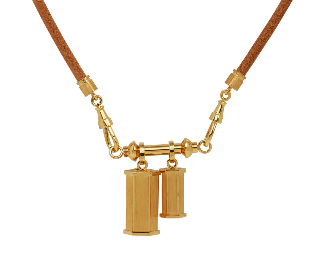 Marie Lichtenberg Baby Weight Pendant ONLY - on cord with other pendant