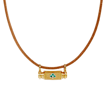 Marie Lichtenberg Clover Smash Locket Necklace