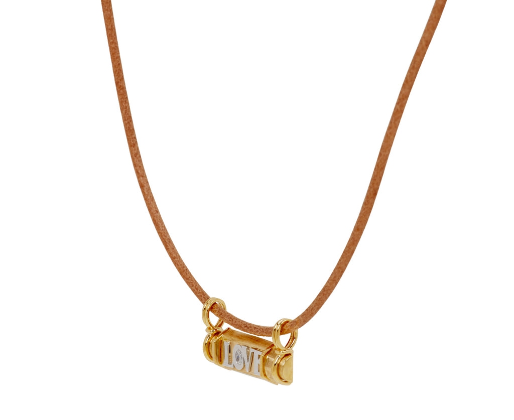 Marie Lichtenberg Love Smash Locket Necklace- side