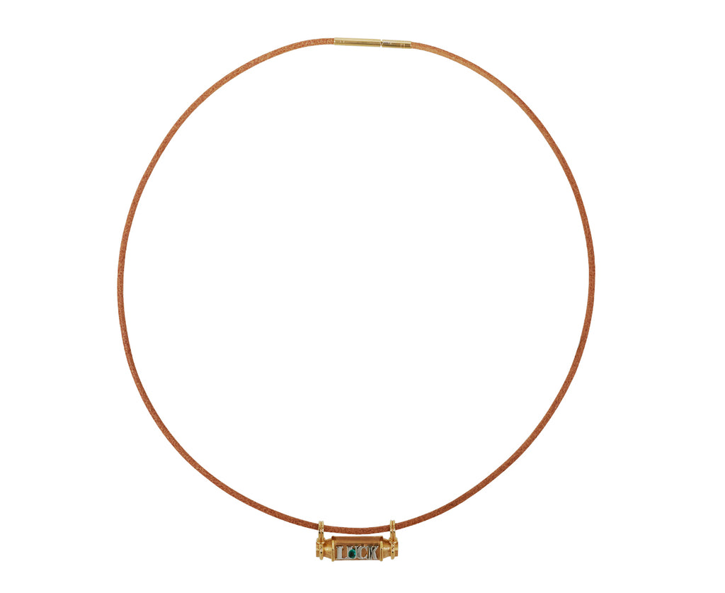 Marie Lichtenberg Luck Smash Locket Necklace - top down