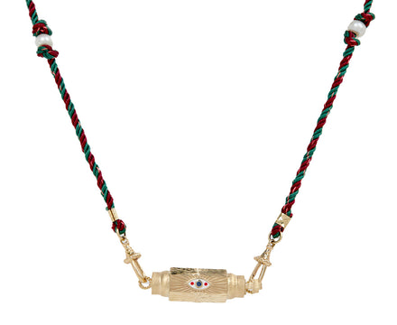 Evil Eye Baby Locket Necklace