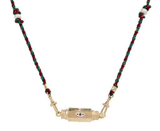 Evil Eye Baby Locket Necklace